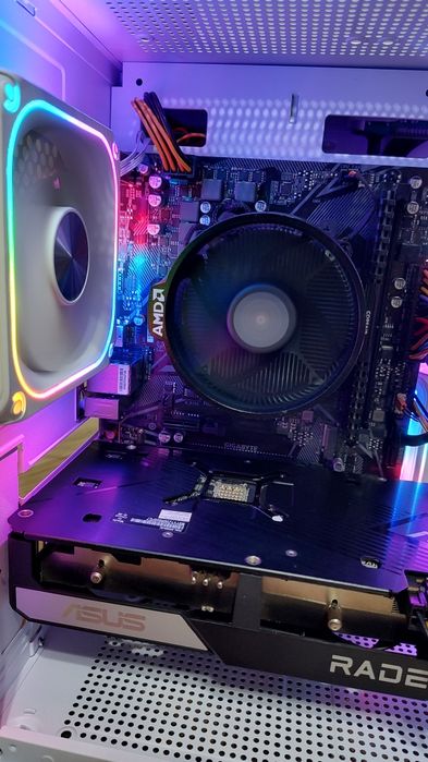 Pc gaming Rx 6600/Ryzen 5 3600/16gb ram Gta V Fortnite Cs 2