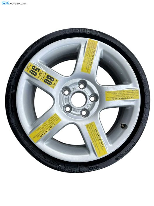 Roata Janta Rezerva Aliaj 5x112 205 70 16 Audi A6 C5 Allroad Quattro 4x4 1998 - 2005 Cod 4Z7601025B [B4189]