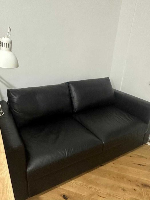 Canapea VIMLE (ikea) extensibilă 2 locuri, Grann/Bomstad negru,