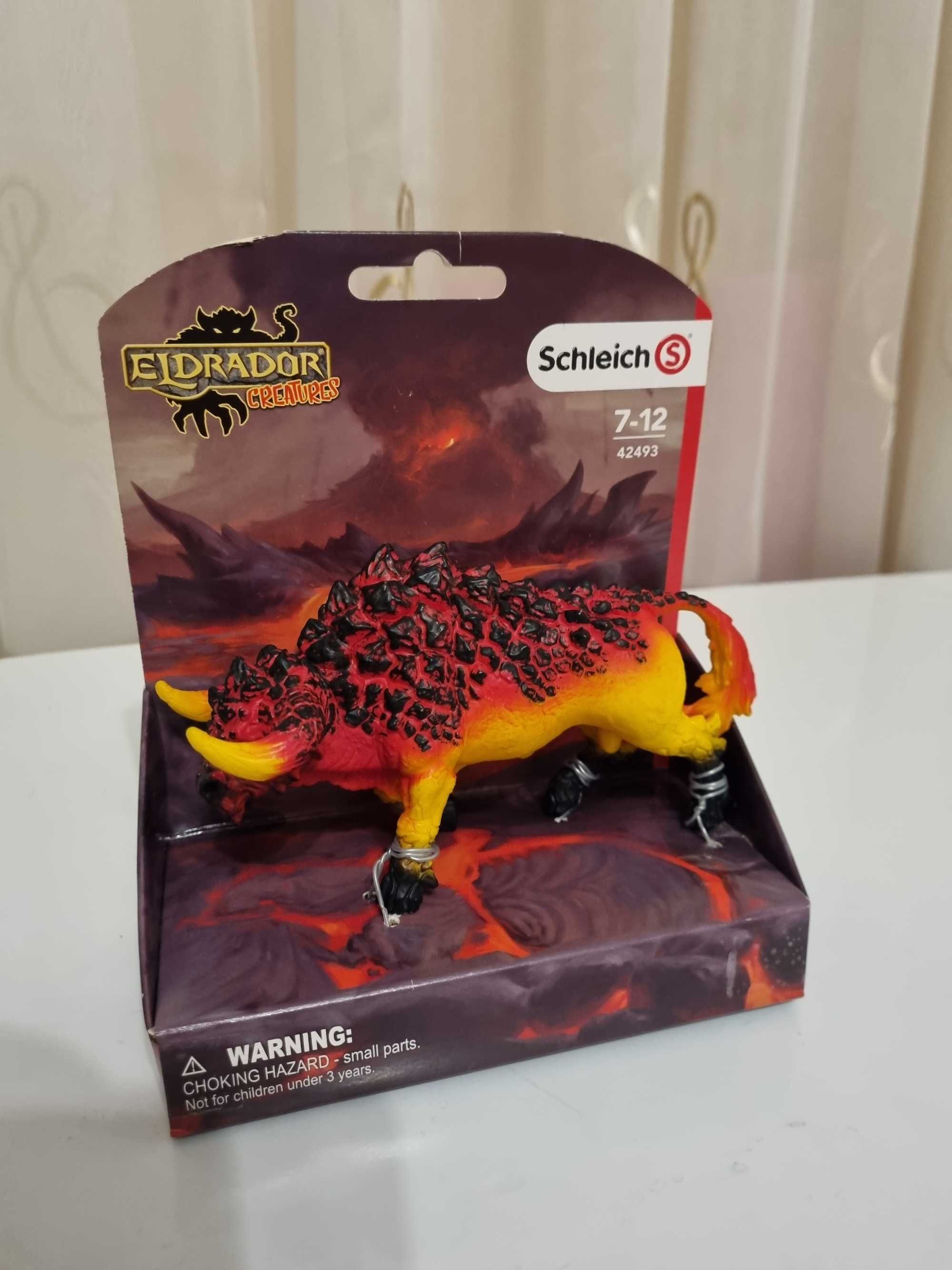 Figurina Schleich, Eldrador Creatures, Taur de foc.