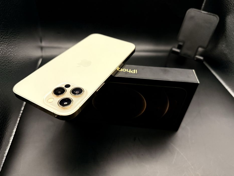 iPhone 12 Pro Max Gold 128GB impecabil