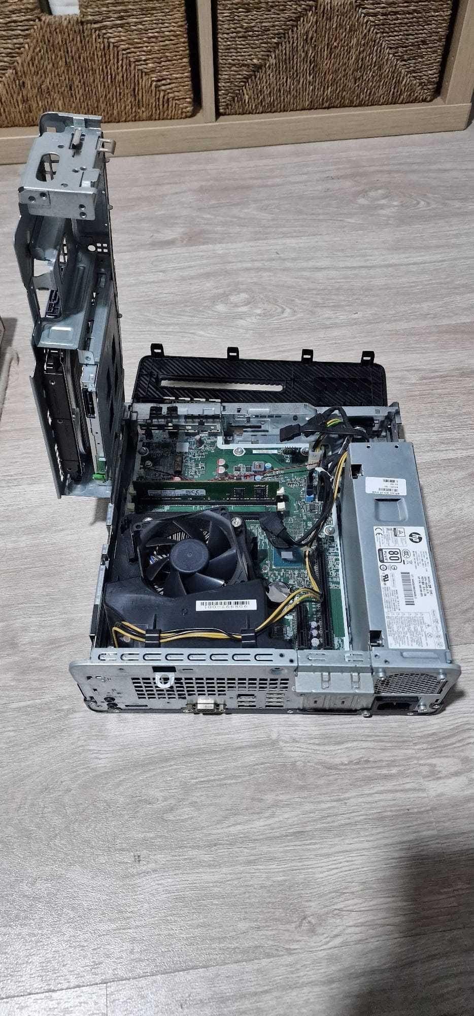 PC complet  HP ProDesk 400 G4 SFF i5 7500 8/16GB DDR4 HDD 500GB NAS