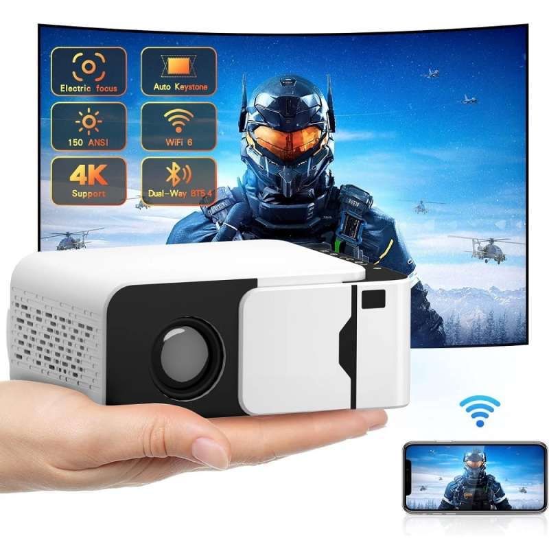 Проектор FullHD T5mini Android компактный, Proektor T5mini Android