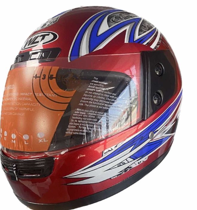 Детска мото каска - S размер 49-50см