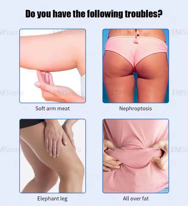 Професионален EMS апарат за тяло EMS Миостимулация + Ендосфера