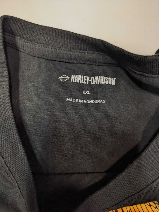 Harley Davidson Logo мъжка тениска с къс ръкав размер 2XL от Сащ