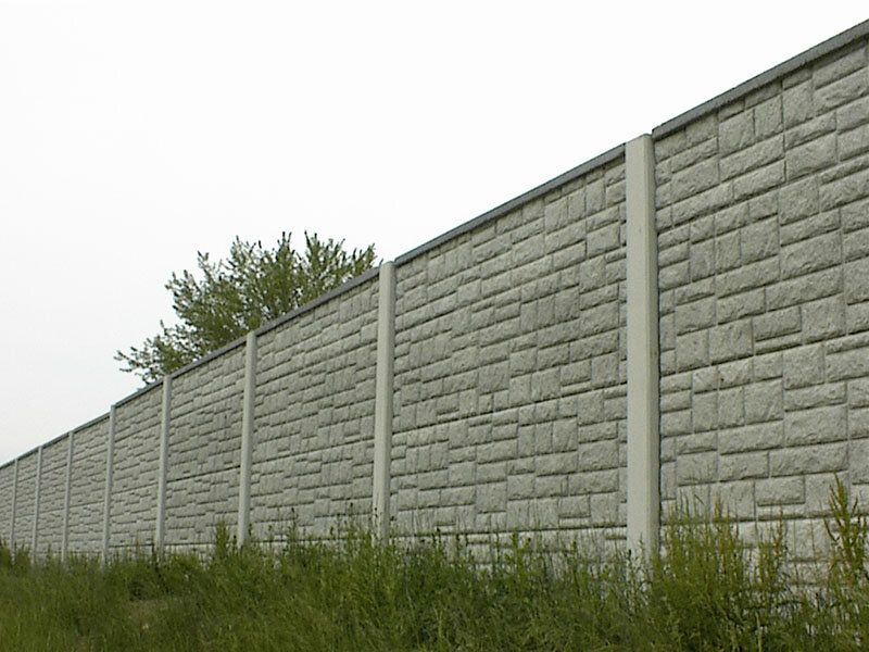 Gard prefabricat placi din beton armat Dambovita