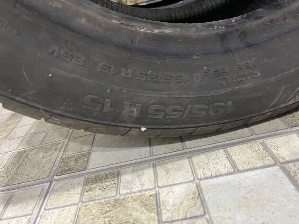195/55R 15 continental  2 dona
