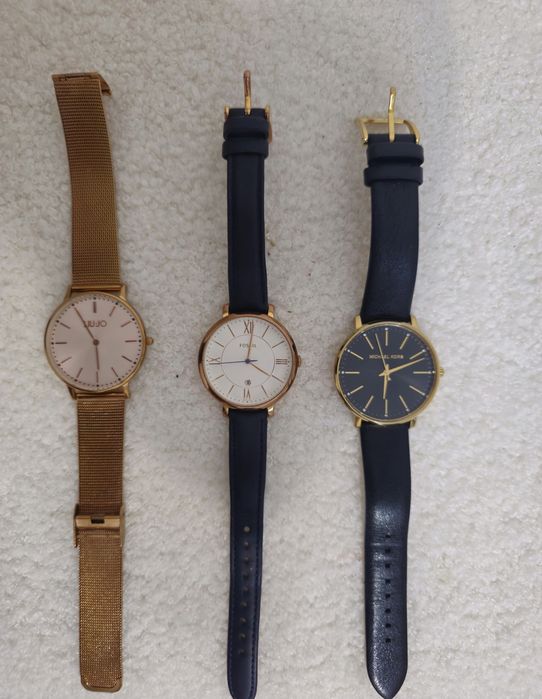 Ceasuri originale Fossil, Michael Kors și Liu·Jo