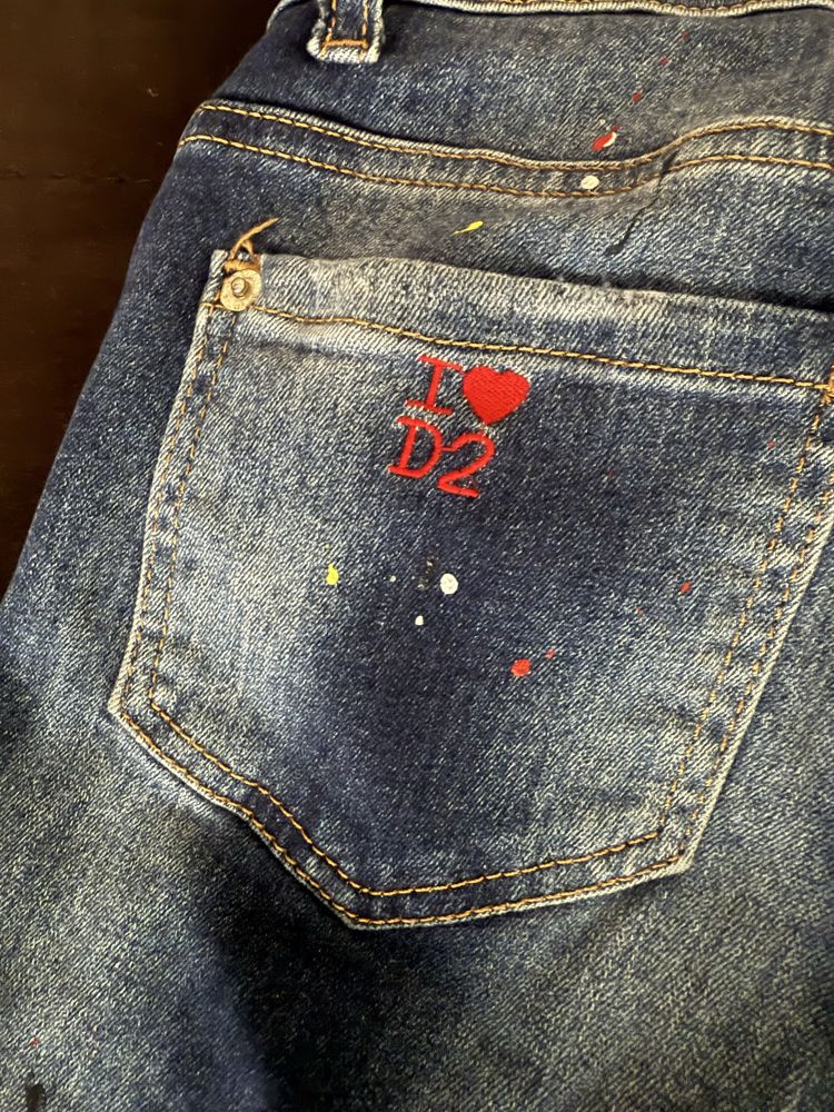 Дънки dsqaured skinny