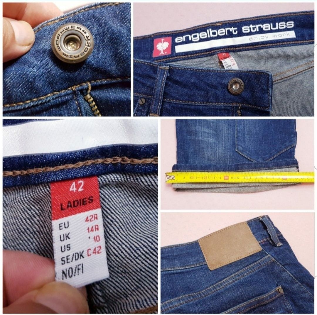 Pantaloni Engelbert Strauss Denim Enjoy Work, ptr dame măsura 42 sau M