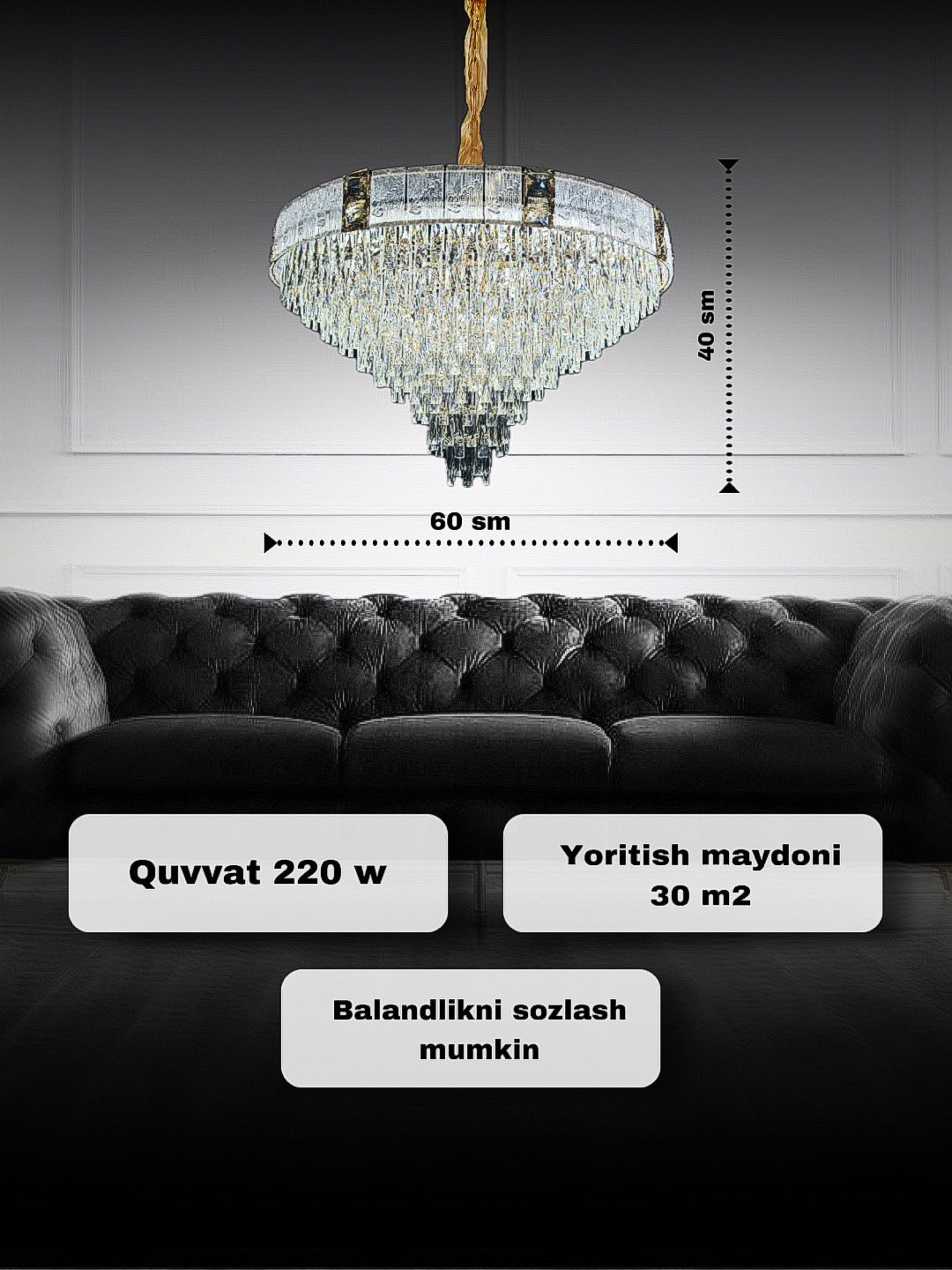 Lyustra/Люстра Cezar