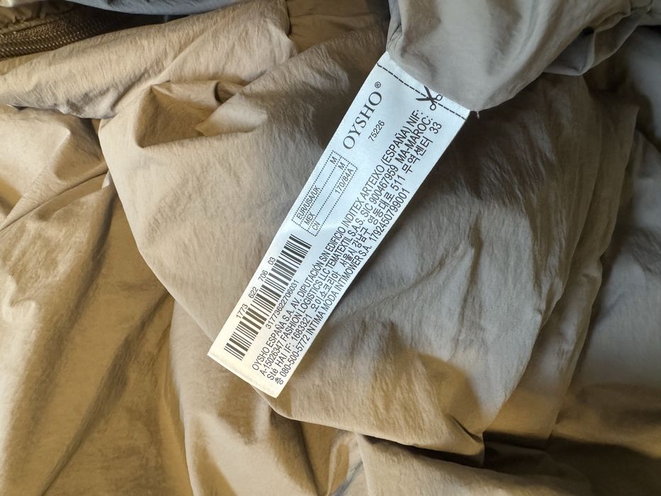 Яке Ойшо OYSHO Fellex Aerogel water-repelent baloon jacket