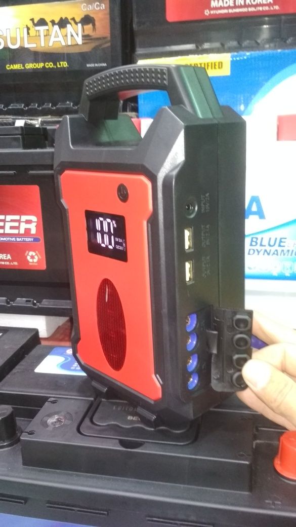 PowerBank 12v + 24v, Jump Starter, Повербанк, Pover, Пускавой стартер