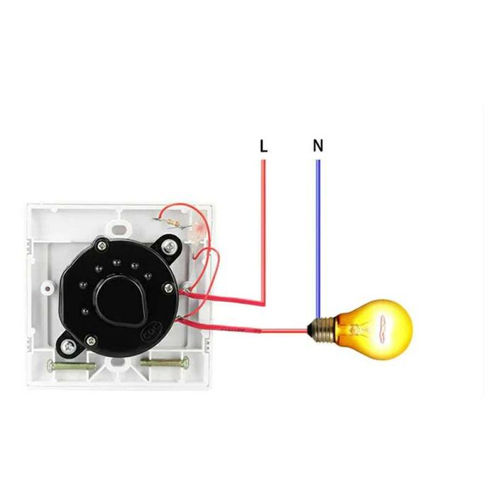 INTRERUPATOR cu temporizator TIMER temporizare lumina ventilator baie