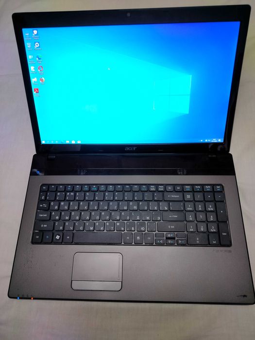 Ноутбук acer 7750G (i7 2670QM) в неплохом состоянии