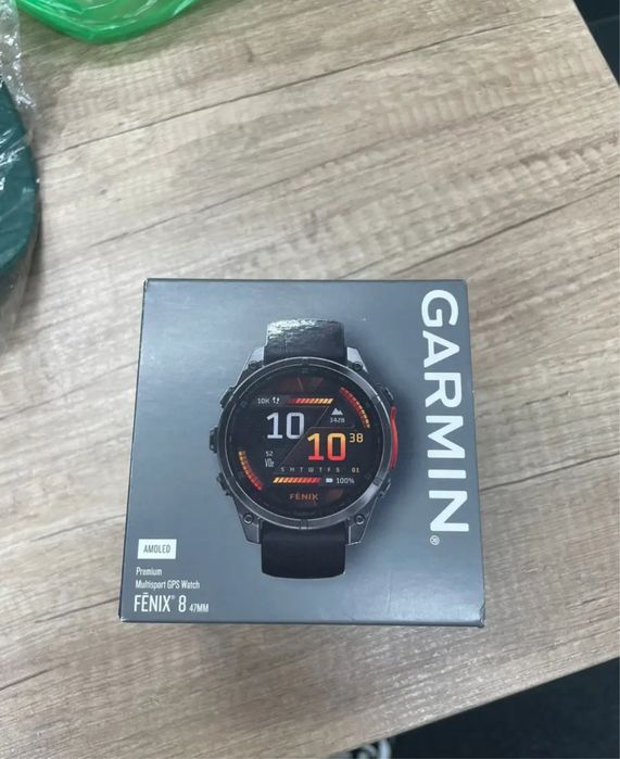 Часы Garmin OS 8, новые/закрыте в коробке