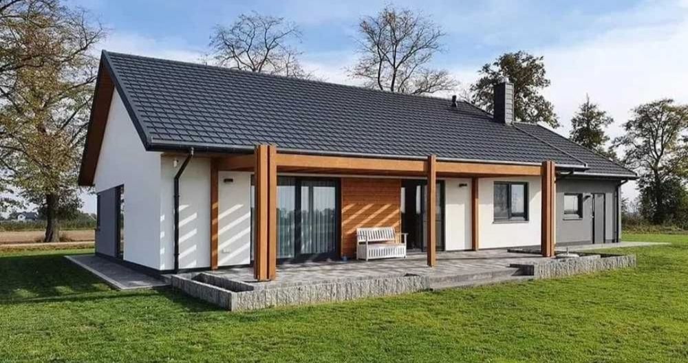 Case modulare pe structură metalică