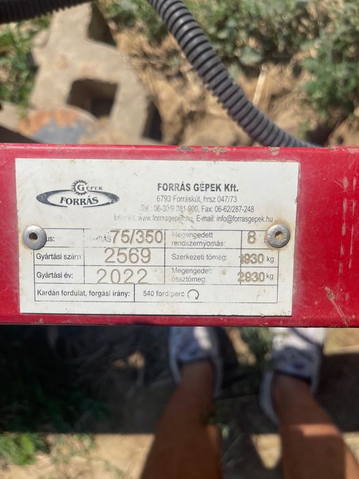 Vând tambur irigat Forras /350 m