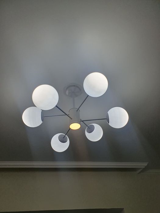 Установка люстр!!!