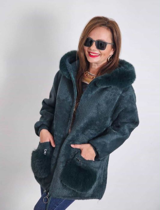 Разкошна жилетка от кашмир и ангора