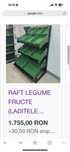 Raft fructe-legume cu oglinda