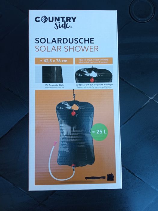 Duși solar capacitate 25l   Nou/sigilat