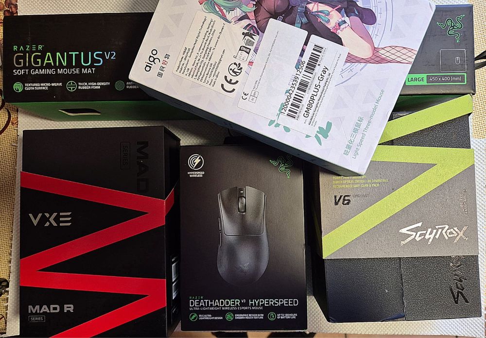Mouse gaming wireless RAZER, MAD R MAJOR, Scyrox v6