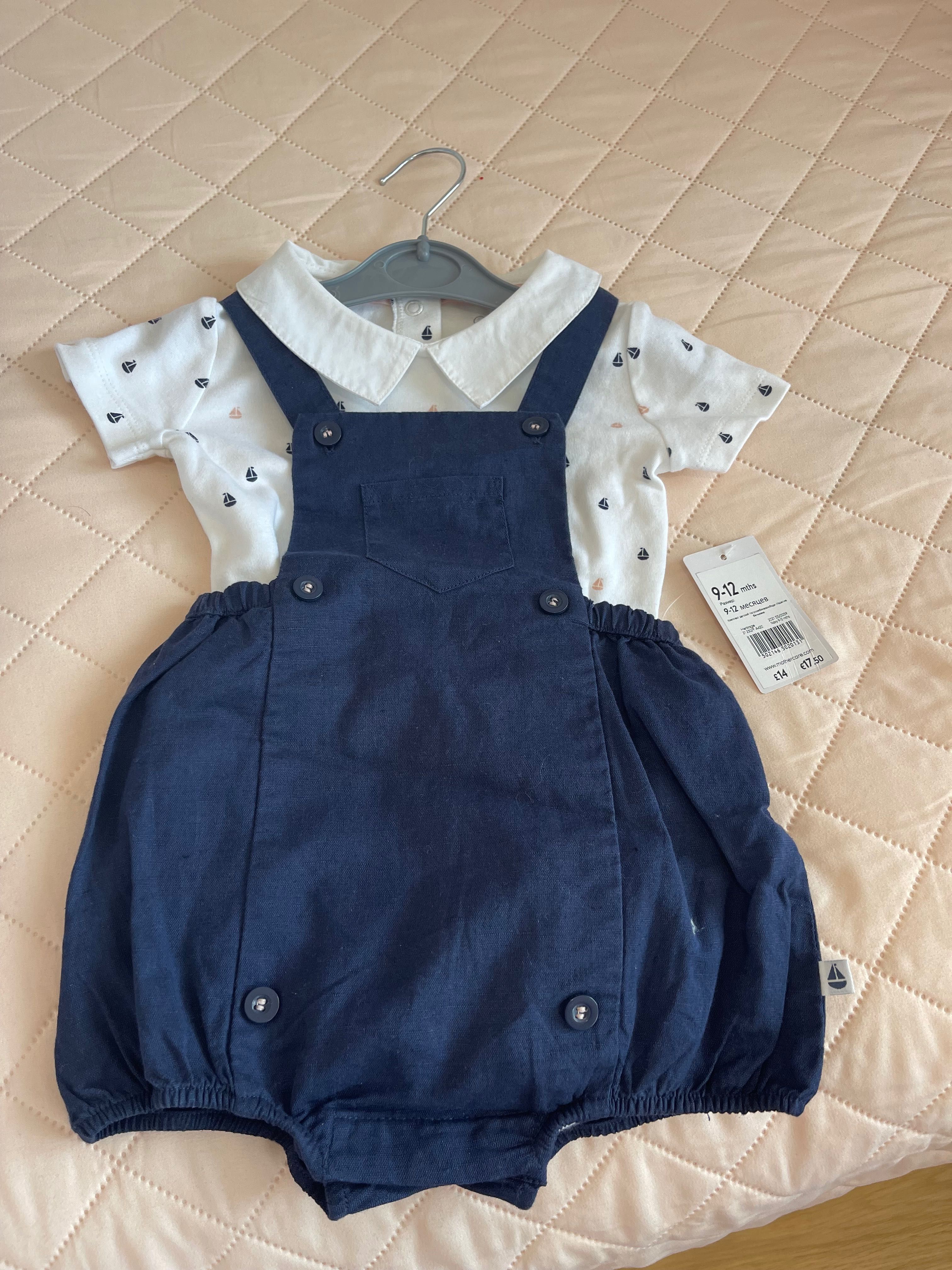Mothercare бебешки гащеризон с етикет, размер 9-12 месеца, Цена 15 лв