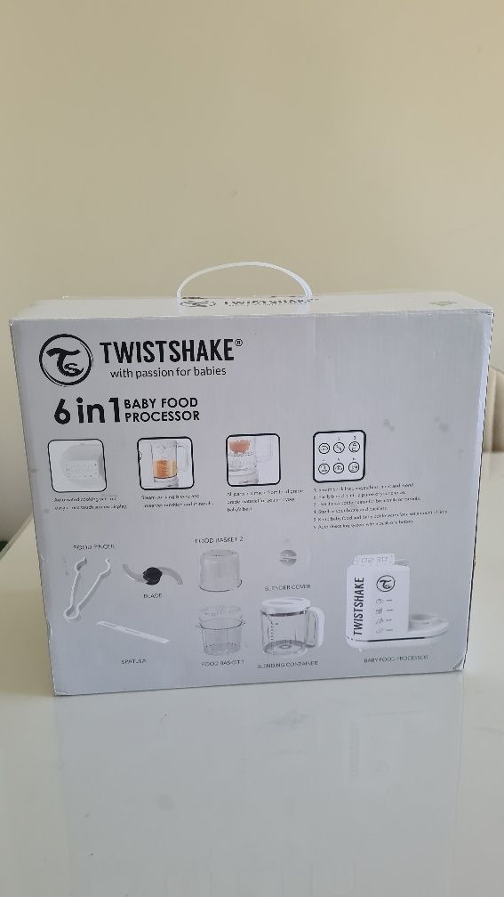 Уред за приготвяне на храна ТWISTSHAKE 6 in1 baby food processor