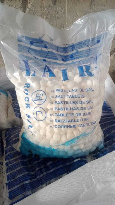 Sare tabletă pentru dedurizarea apei