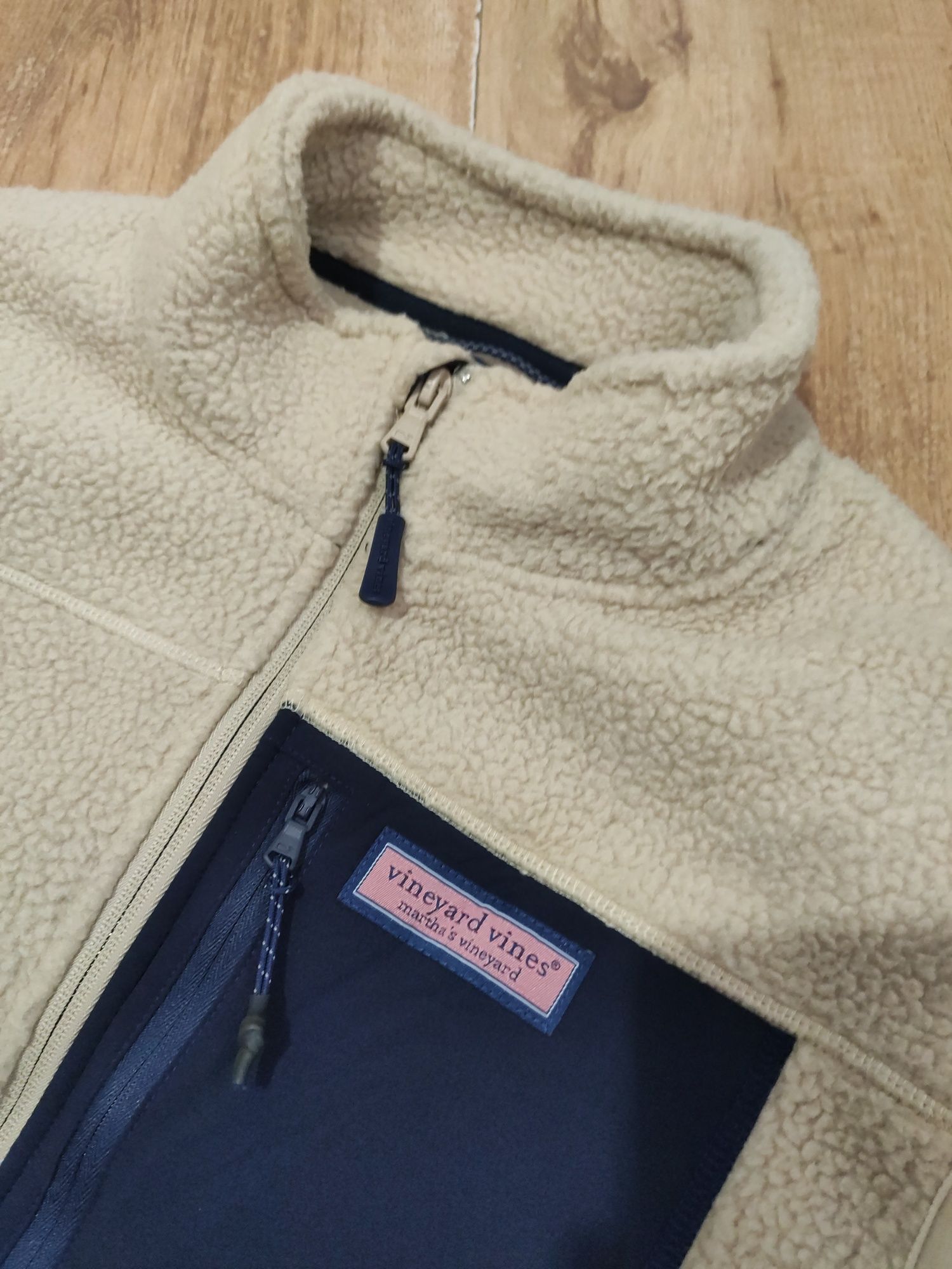 Vestă Vineyard Vines sherpa fleece mărimea L