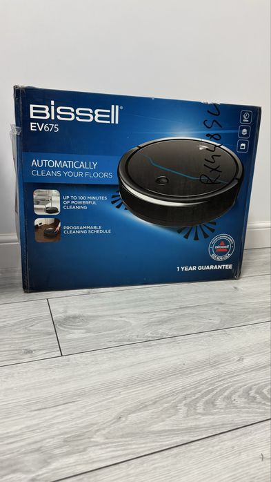 Aspirator Robot Bissell EV675 ptr podele dure si covoare, păr de anima