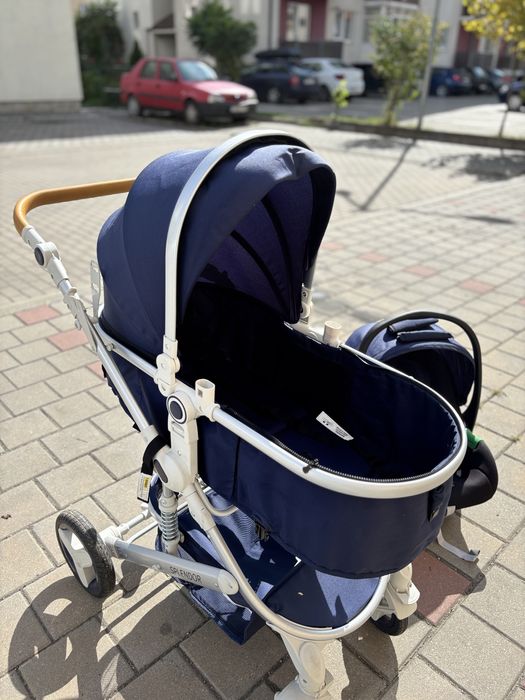 Carucior pentru baietel 3in1