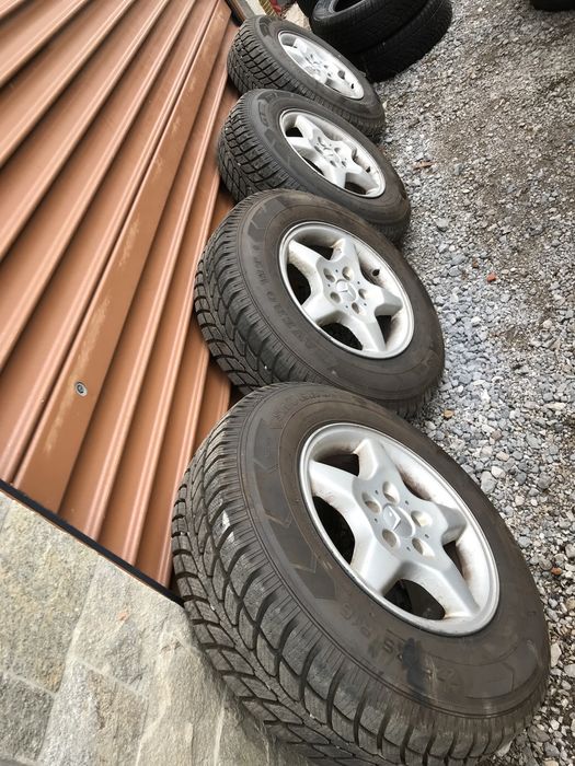 Зимни джипови гуми с алуминиеви джанти за Мерцедес МЛ,225/75R16