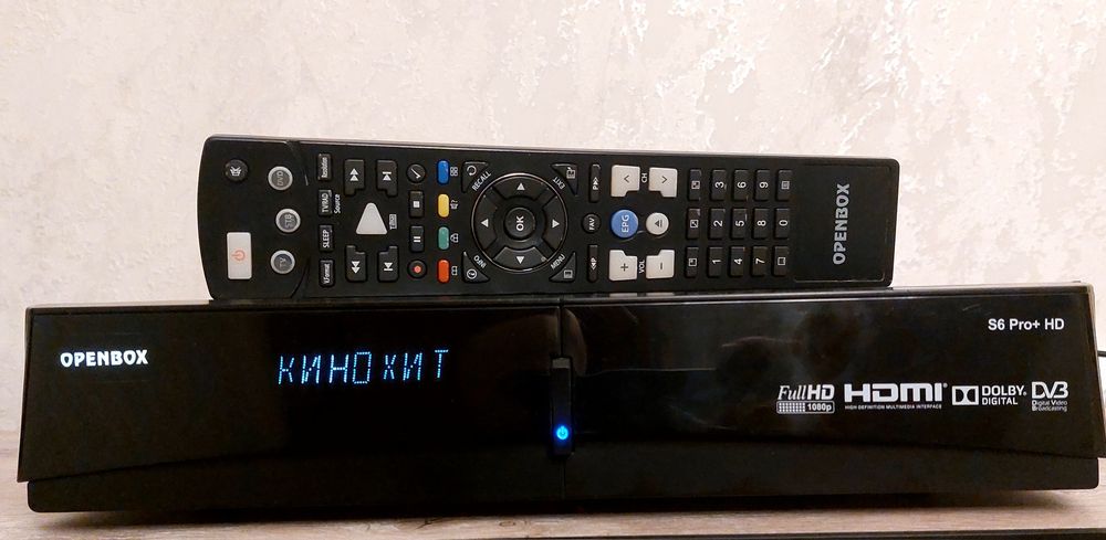 Спутниковый тюнер Openbox S6pro+HD