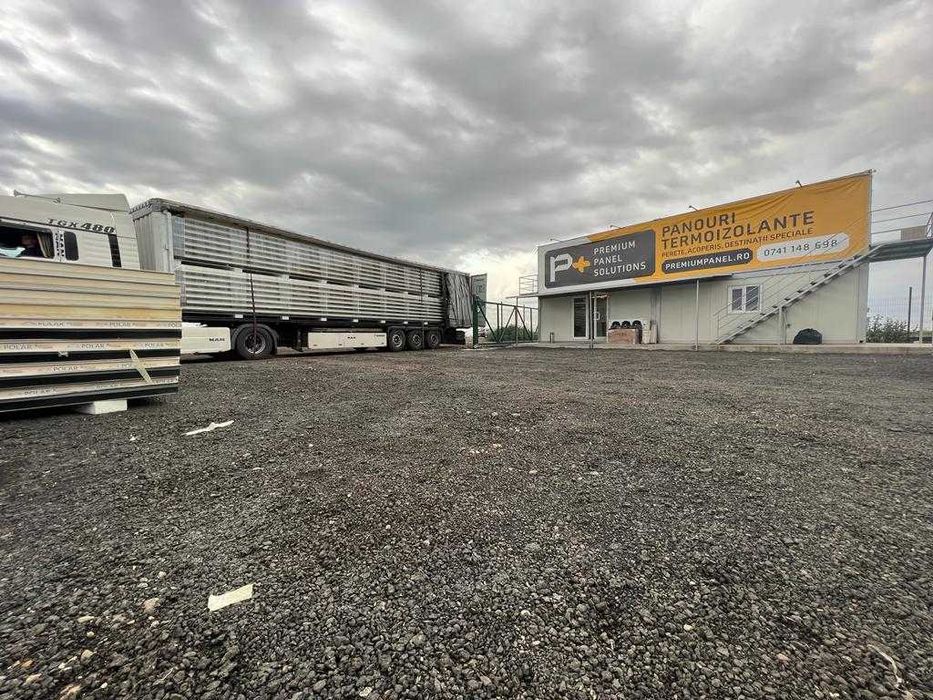 depozit panou sandwich noi tip PIR PUR Vata minerala