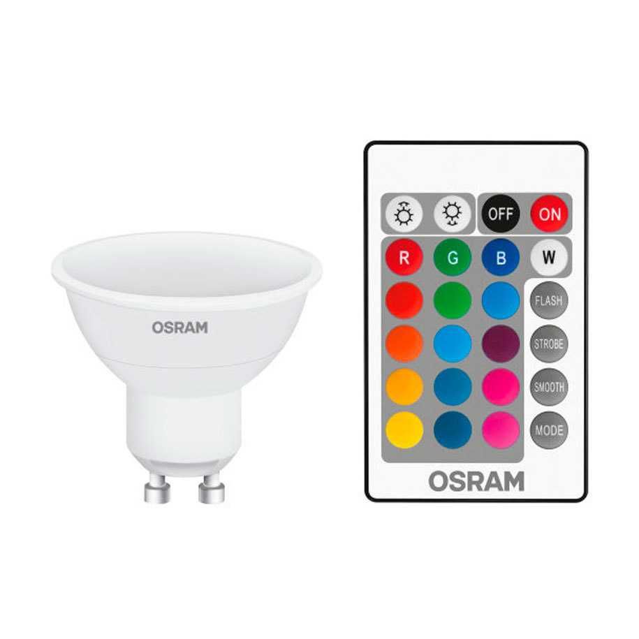 OSRAM LED Крушка GU10 4.5W RGB