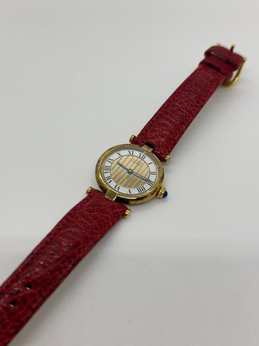 Ceas Must de Cartier Vermeil Ref No. 590004 -A-