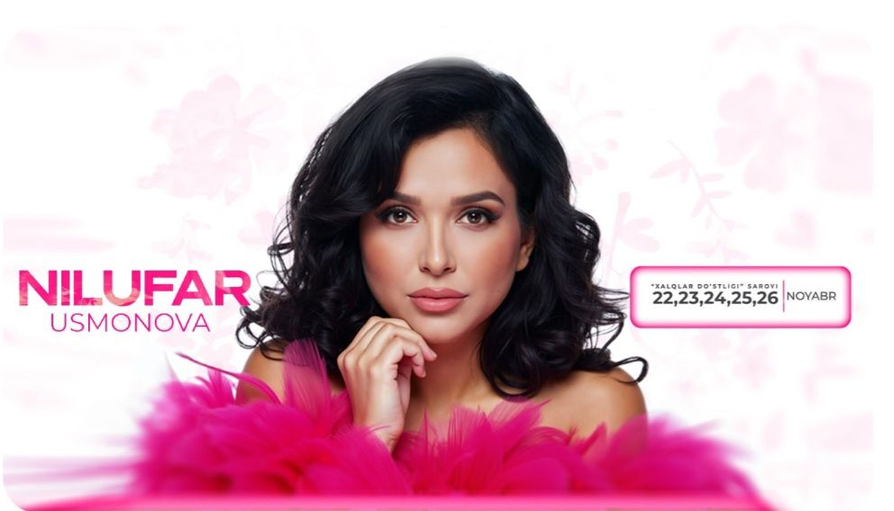 Nilufar Usmonova konsertiga biletlar bor