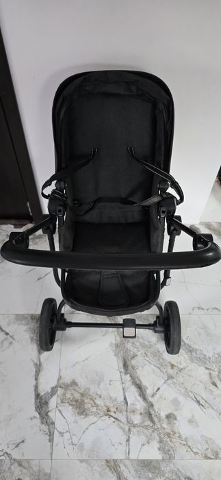 Тъмно сива Бебешка количка Cam Sport