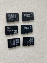 6 бр. microSD карти