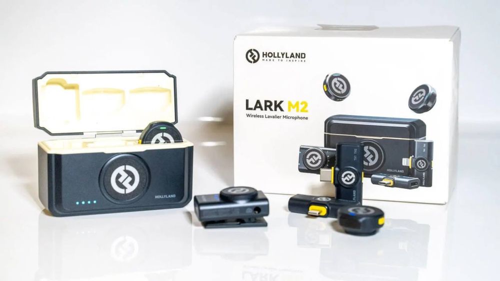 Петличка микрафон Hollyland Lark m2 универсал universal mikrafon