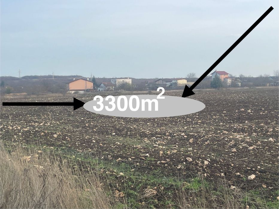 Парцел от Собственик над Виница-м.”Лозите”-3300кв.м-15€/кв.м до къщите