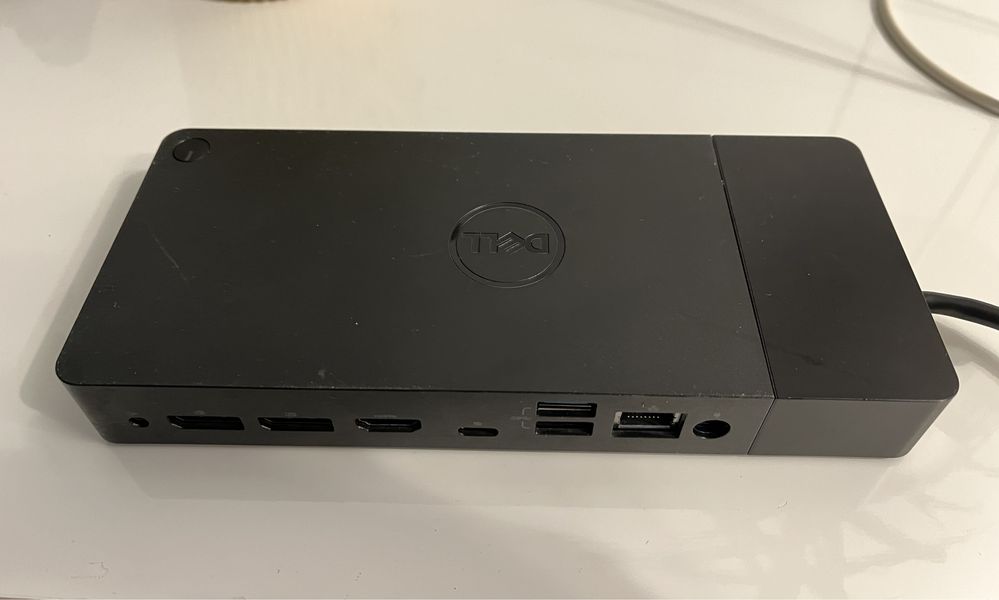 Docking station Dell WD19, USB-C + incarcator
