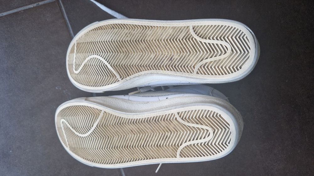 Nike, номер 39, кожа, бял