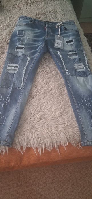 Чисто нови мъжки оригинални дънки 32 номер