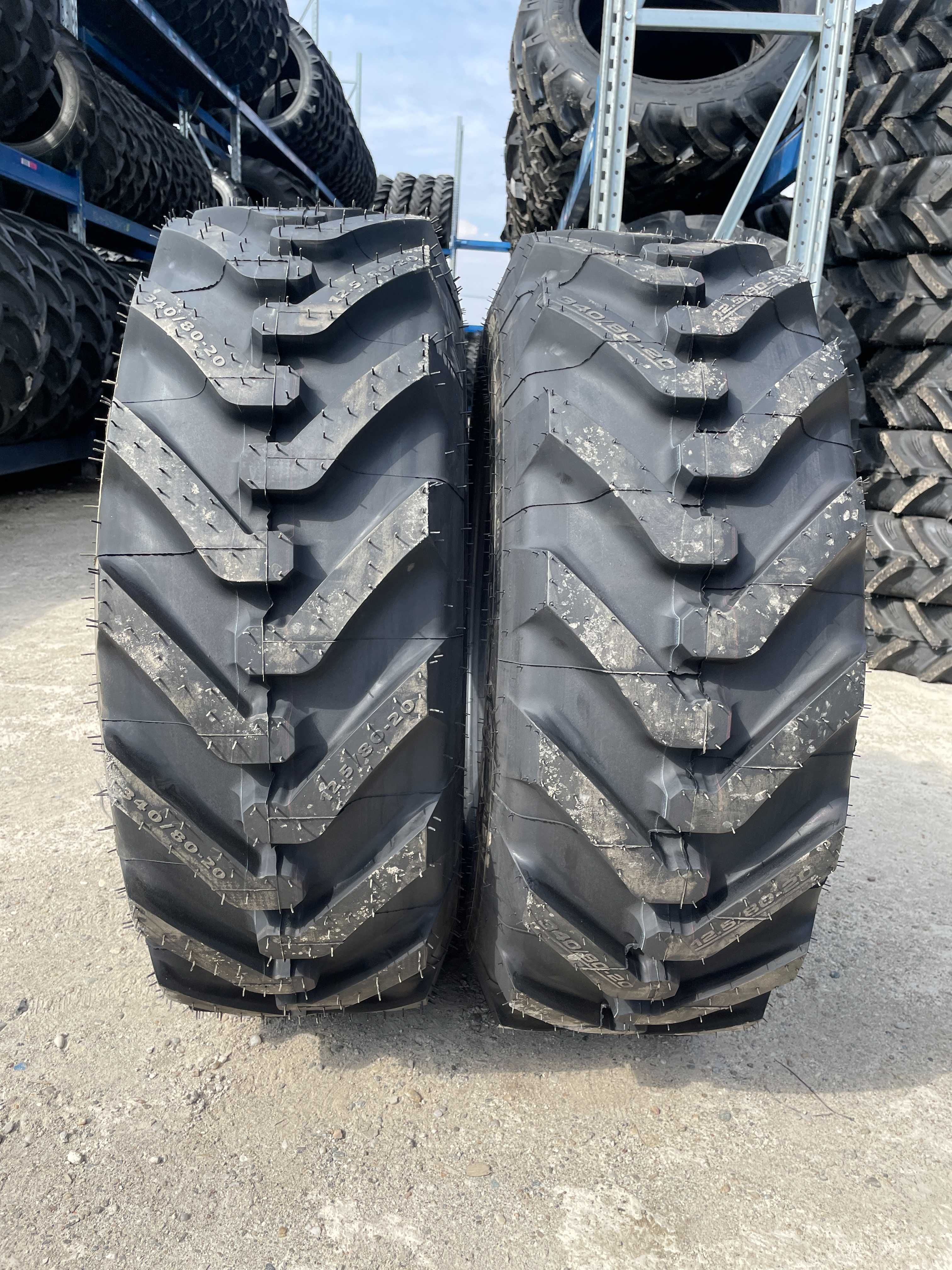 340/80-20 anvelope noi marca MICHELIN pentru buldo