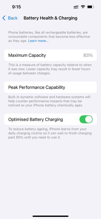 iPhone 14 lilac 128 GB 84% батерия