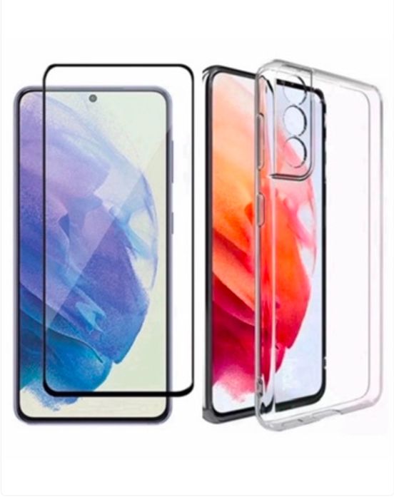 Samsung A22/A32/A15/A25/A24/A16 Pachet Husa Silicon + Folie Sticla 11D